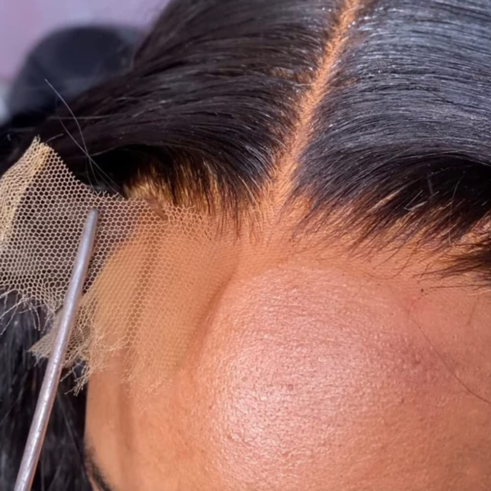 5X5 HD Lace Free Parted Closure Straight