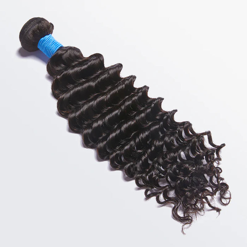 Deep Wave Brazilian 100% Virgin Hair Bundles 10-30''