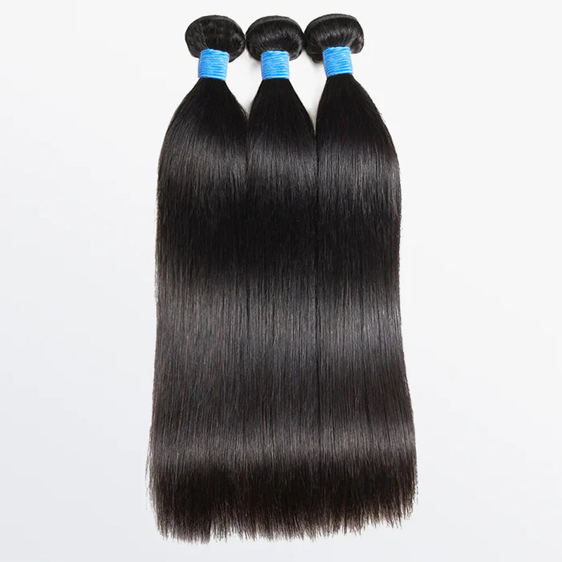 Straight Brazilian 100% Virgin Hair Bundles 10-36''