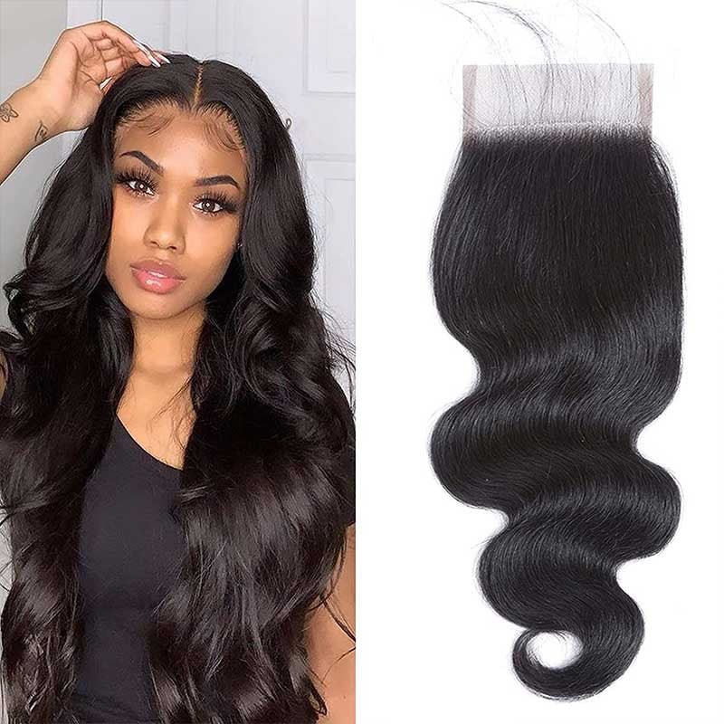 5X5 Free Parted Lace Closure Body Wave