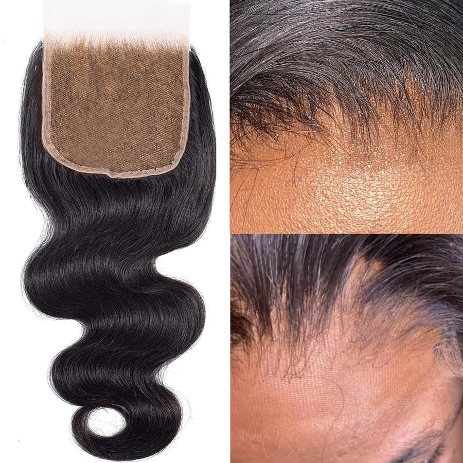 5X5 Free Parted Lace Closure Body Wave