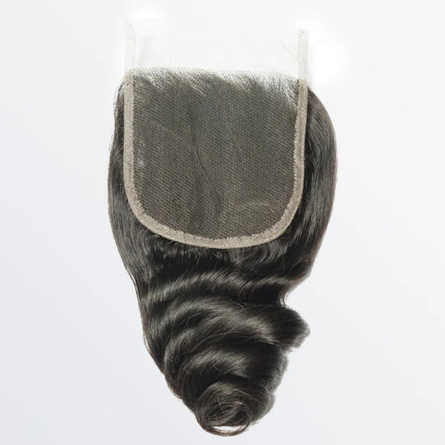 4x4 Free Parted Lace Closure Loose Wave