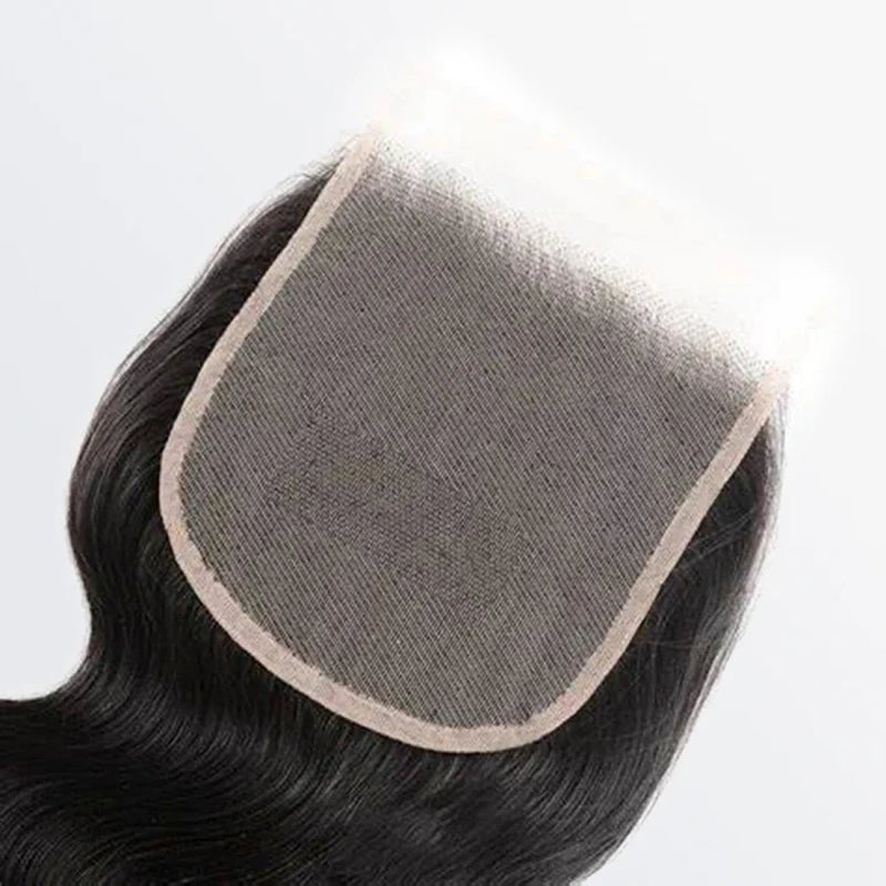 5X5 HD Lace Free Parted Closure Straight