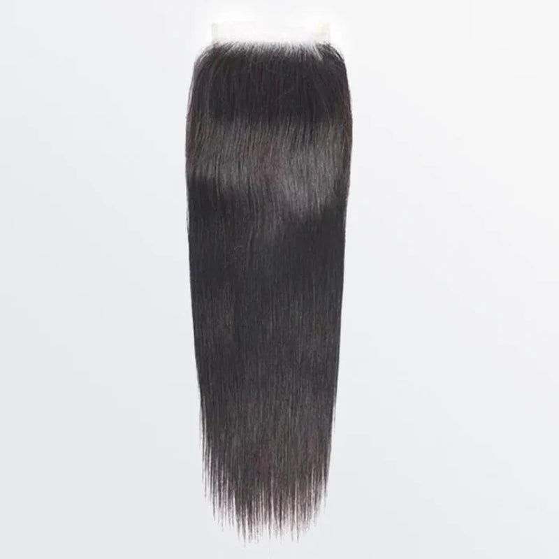 5X5 HD Lace Free Parted Closure Straight